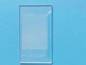 Glass Microfluidic Chip, Microreactor, Large Version
